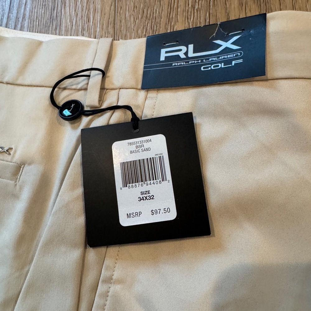 Polo by Ralph Lauren RLX Men's khaki Golf Pants - Picture 2 of 4